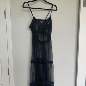 Sheer Black Dress